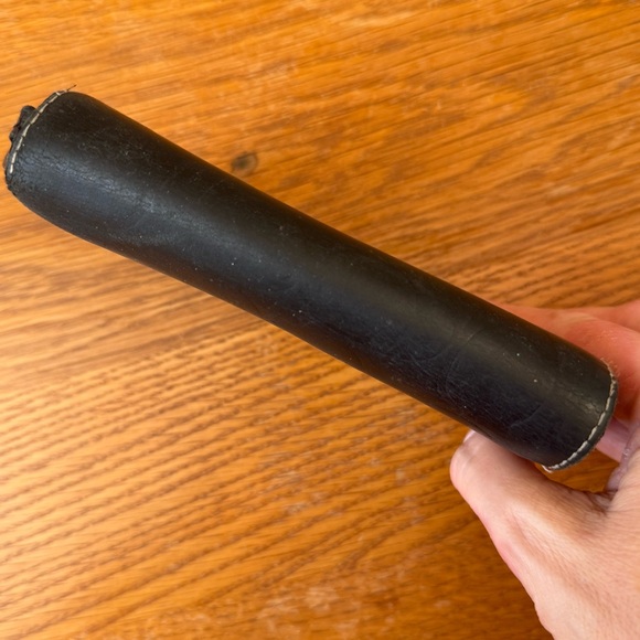 Coach Leather Wallet Black BiFold Snap Wallet Very Nicely Nice - Picture 11 of 11